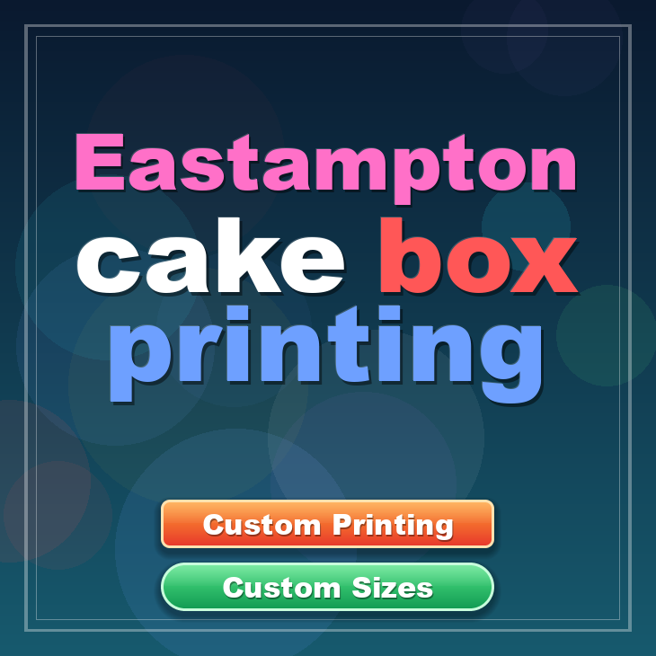 Eastampton cake box printing