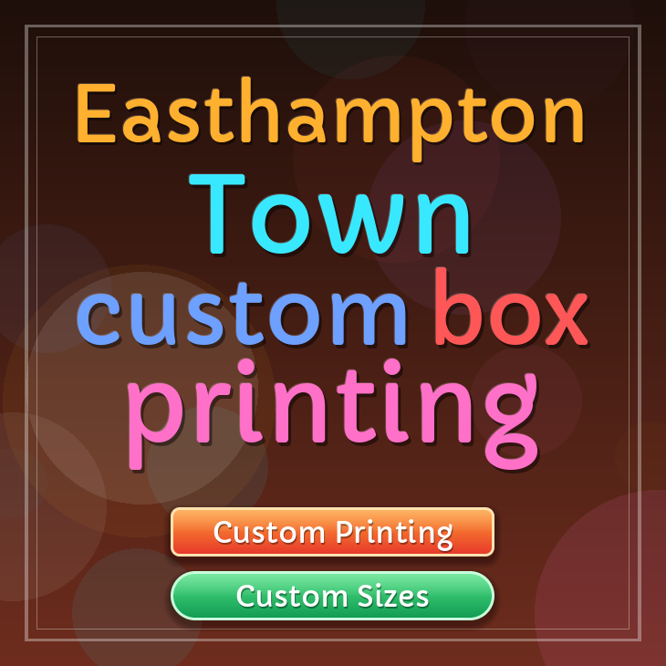 Easthampton Town custom box printing