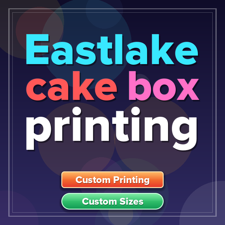 Eastlake cake box printing