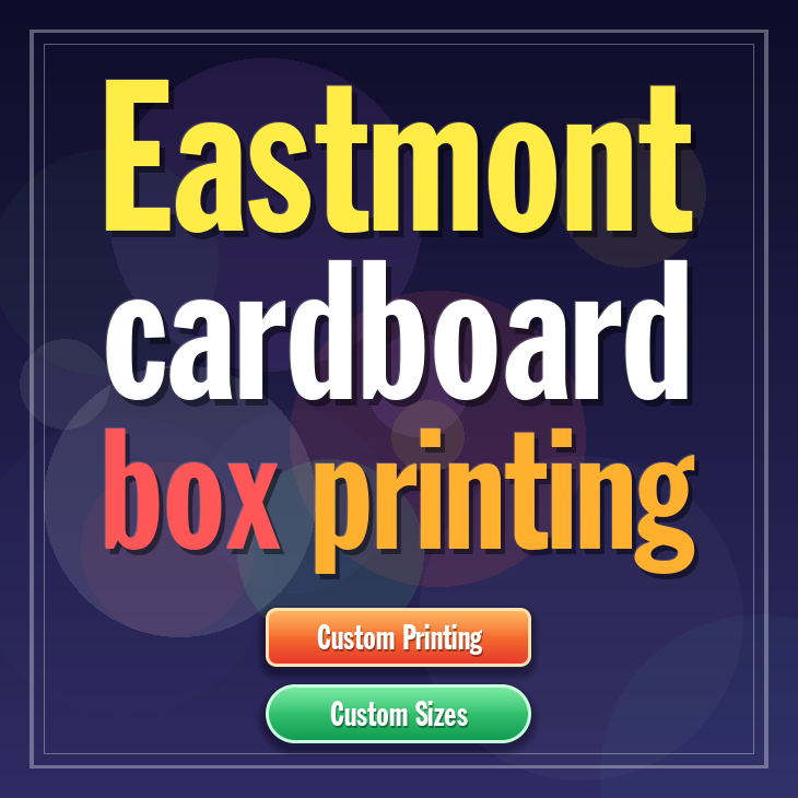 Eastmont cardboard box printing