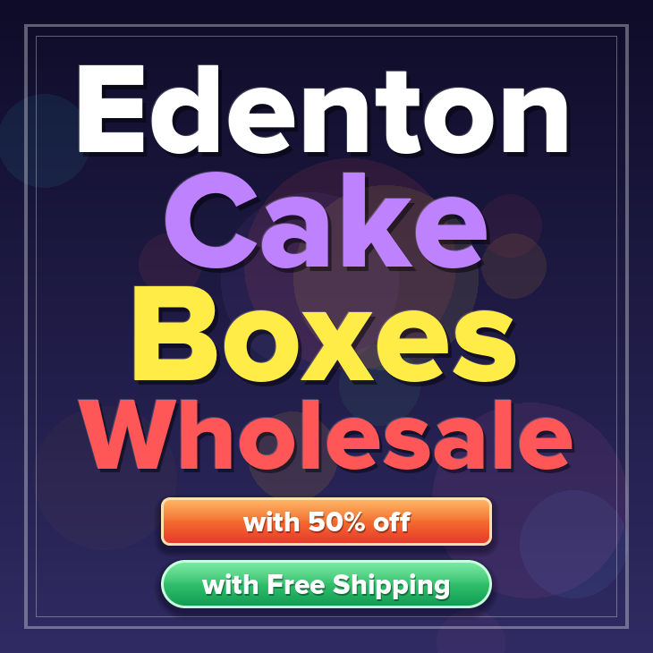 Edenton cake boxes