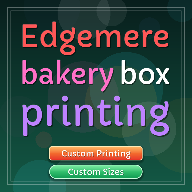 Edgemere bakery box printing