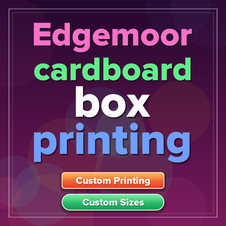 Edgemoor cardboard box printing