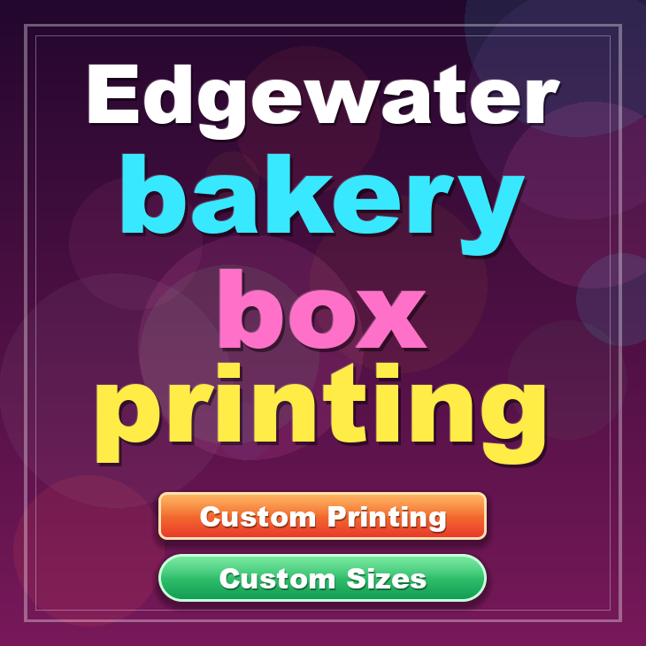 Edgewater bakery box printing