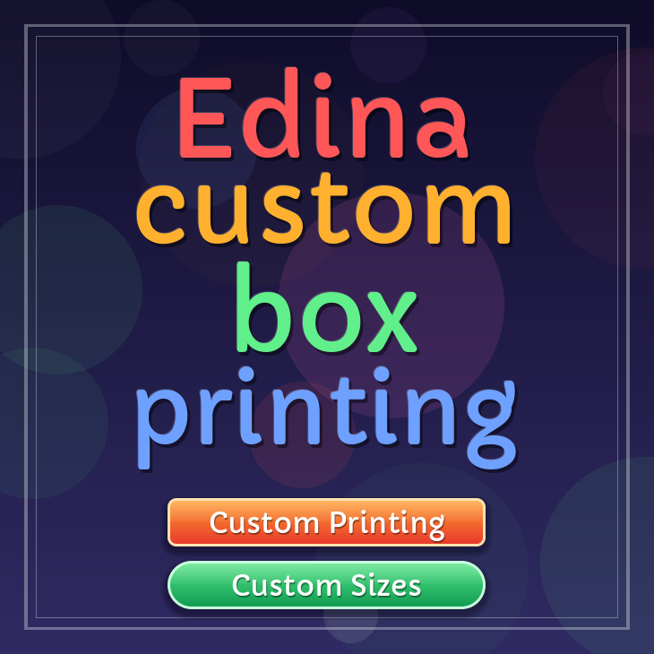 Edina custom box printing