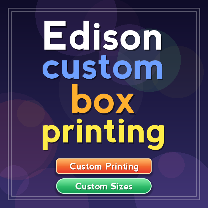 Edison custom box printing