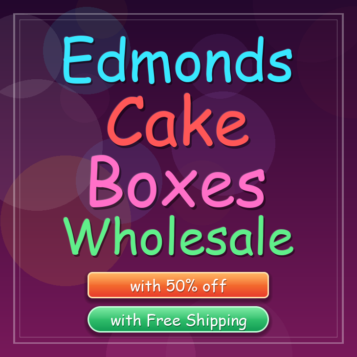 Edmonds cake boxes