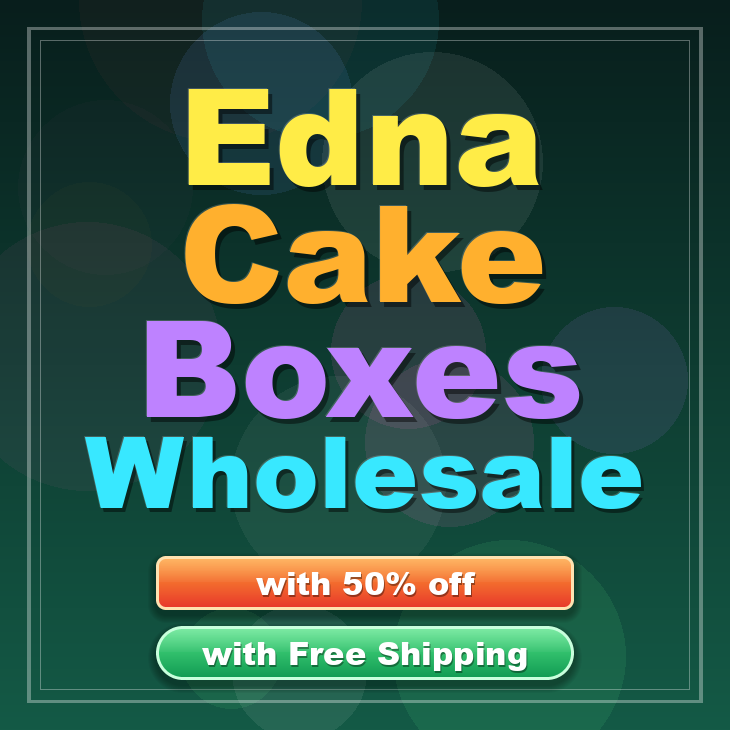 Edna cake boxes