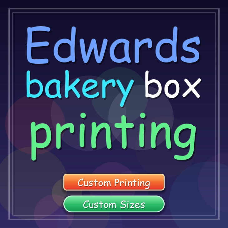 Edwards bakery box printing