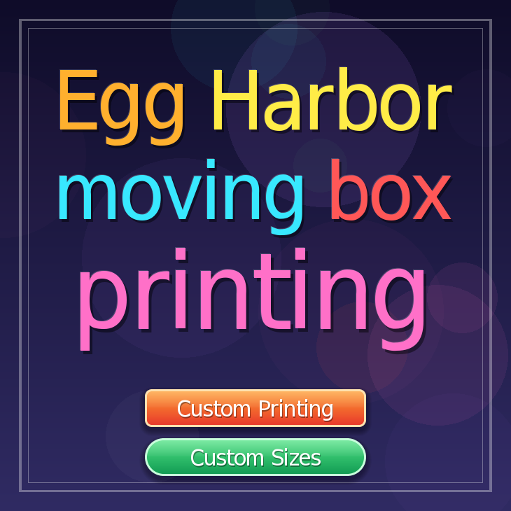 Egg Harbor moving box printing
