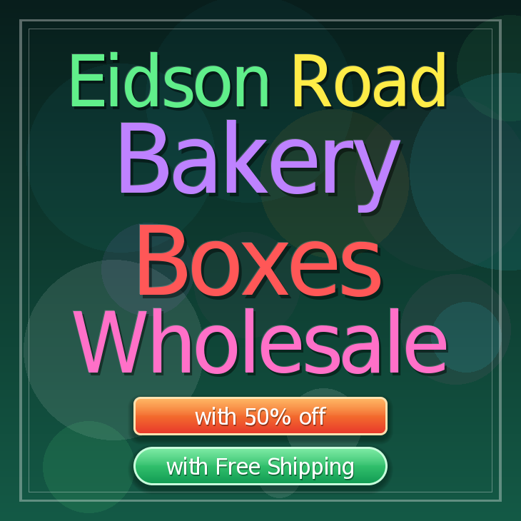 Eidson Road bakery boxes