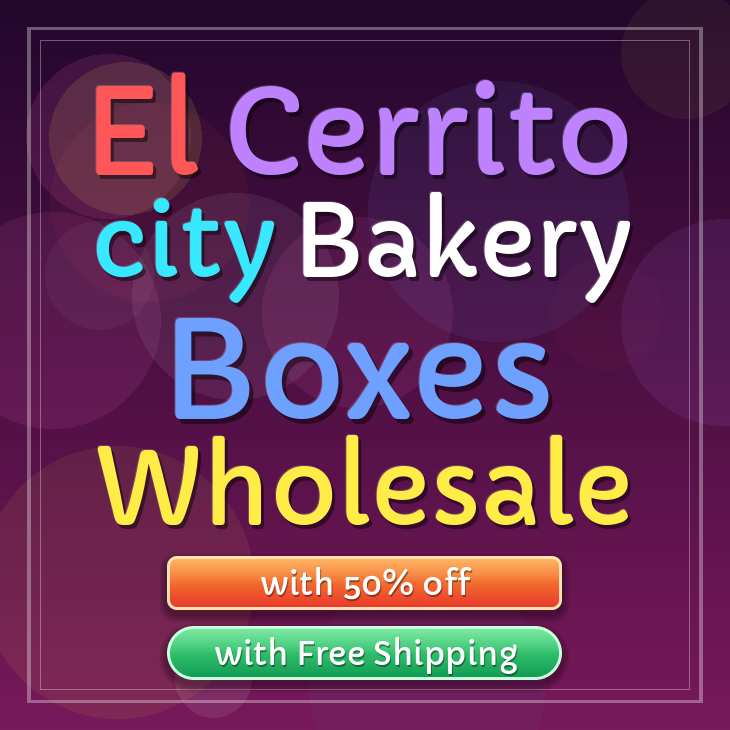 El Cerrito City bakery boxes