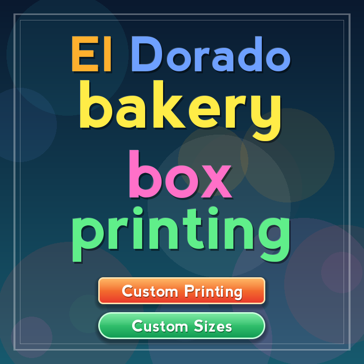 El Dorado bakery box printing