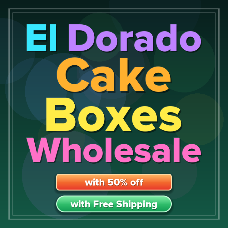 El Dorado cake boxes
