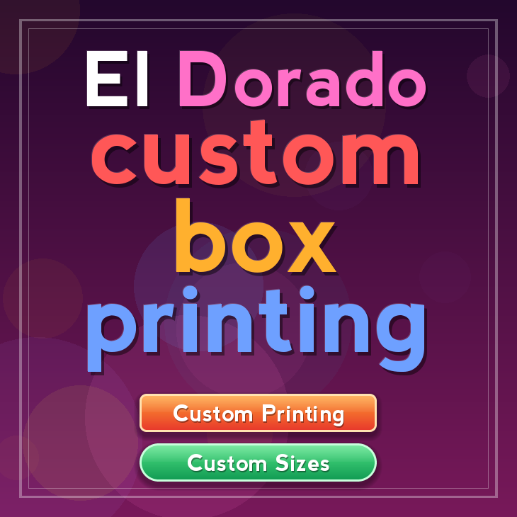 El Dorado custom box printing