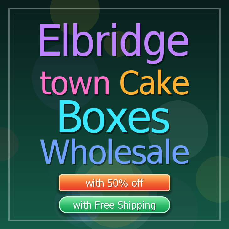Elbridge Town cake boxes