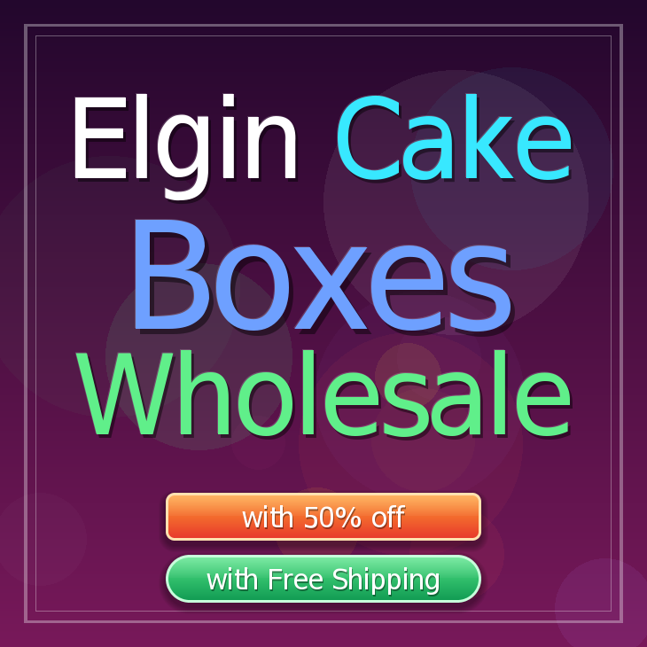 Elgin cake boxes