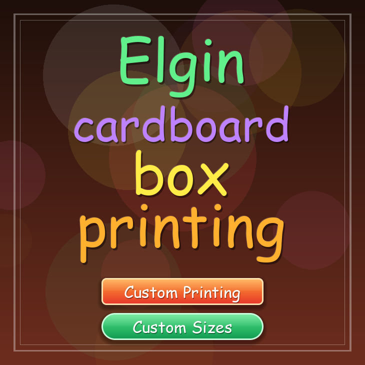 Elgin cardboard box printing