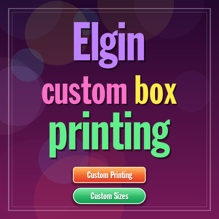 Elgin custom box printing