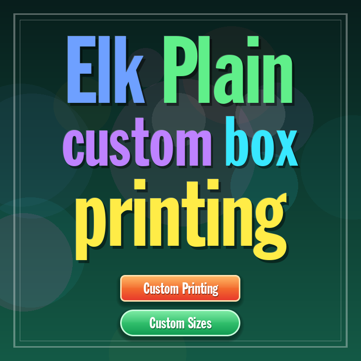 Elk Plain custom box printing