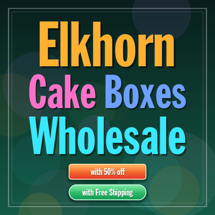 Elkhorn cake boxes