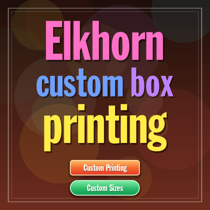 Elkhorn custom box printing