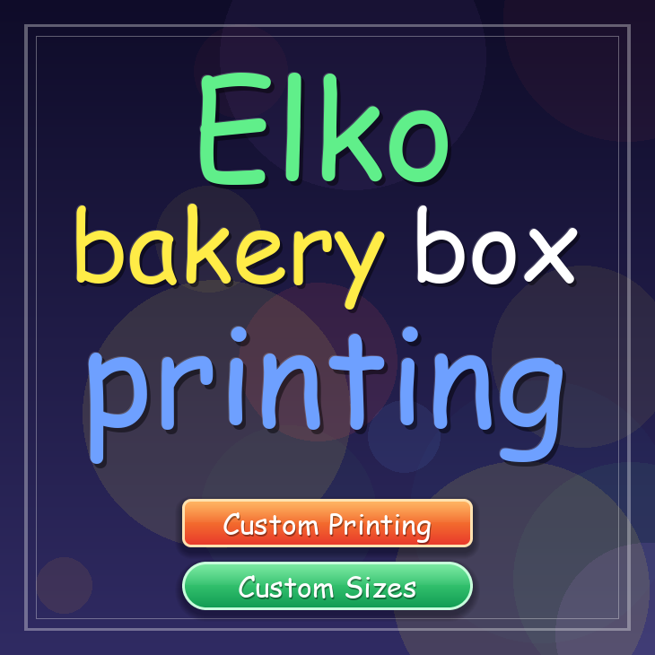 Elko bakery box printing