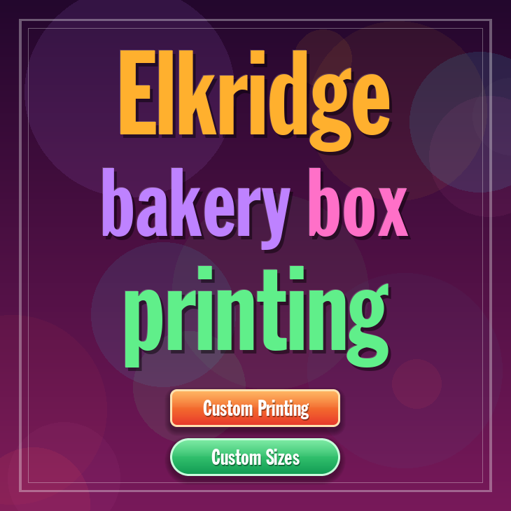Elkridge bakery box printing