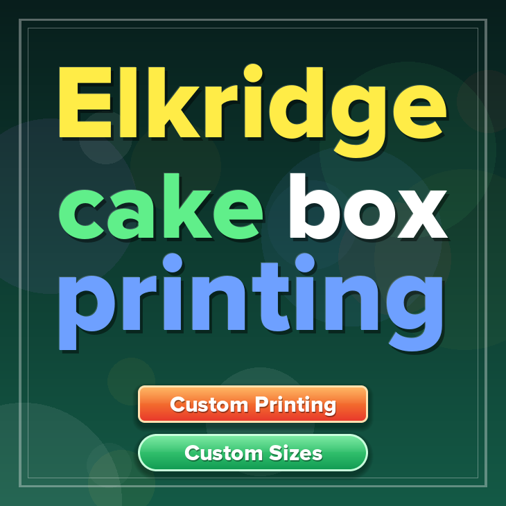 Elkridge cake box printing