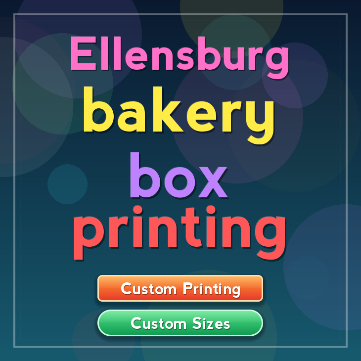 Ellensburg bakery box printing