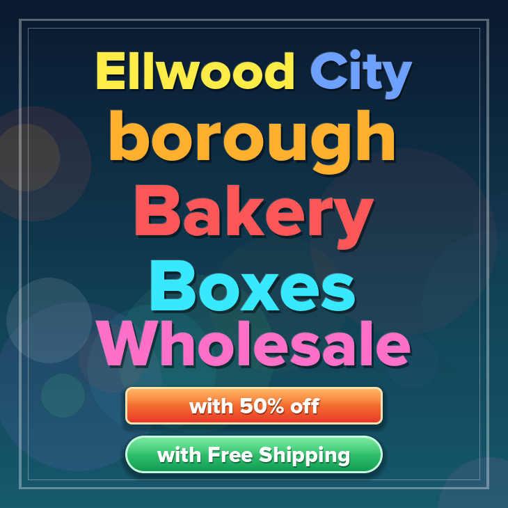 Ellwood City Borough bakery boxes