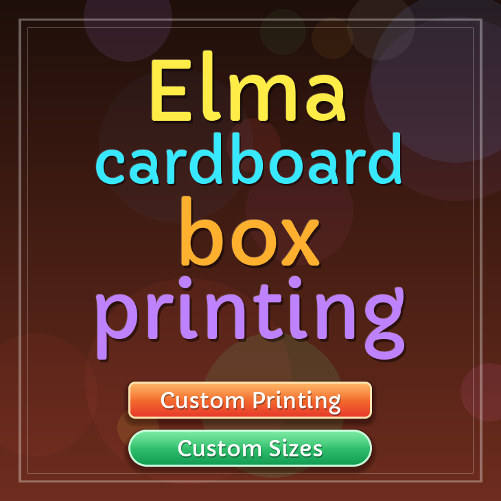 Elma cardboard box printing