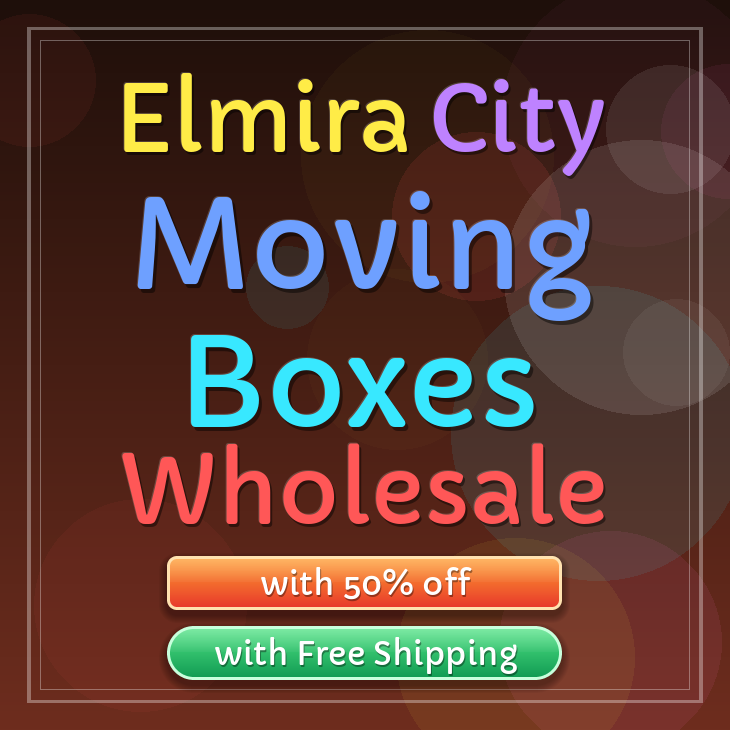 Elmira City moving boxes