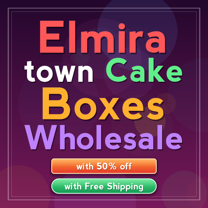 Elmira Town cake boxes