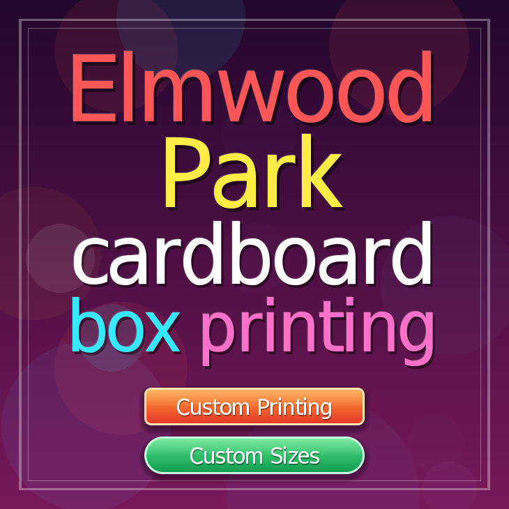 Elmwood Park cardboard box printing