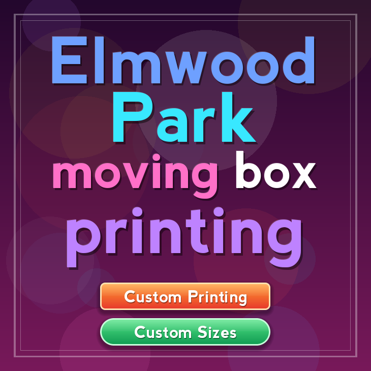 Elmwood Park moving box printing