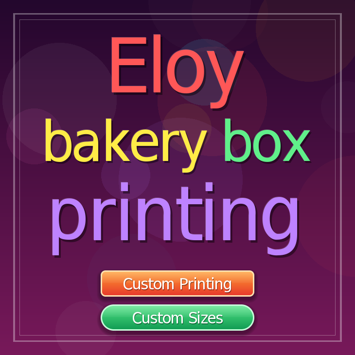 Eloy bakery box printing