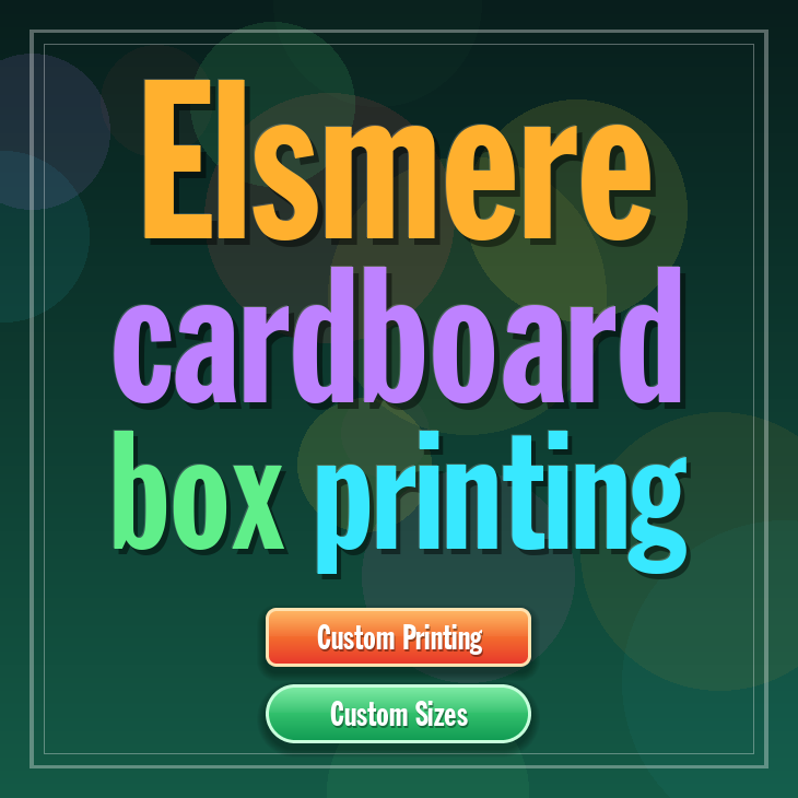 Elsmere cardboard box printing