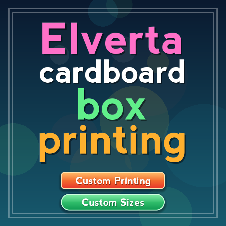 Elverta cardboard box printing