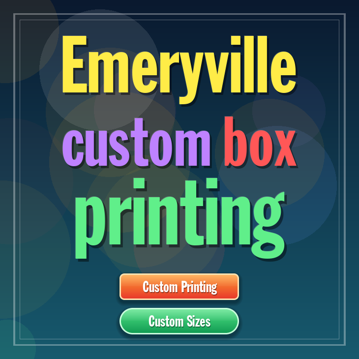 Emeryville custom box printing