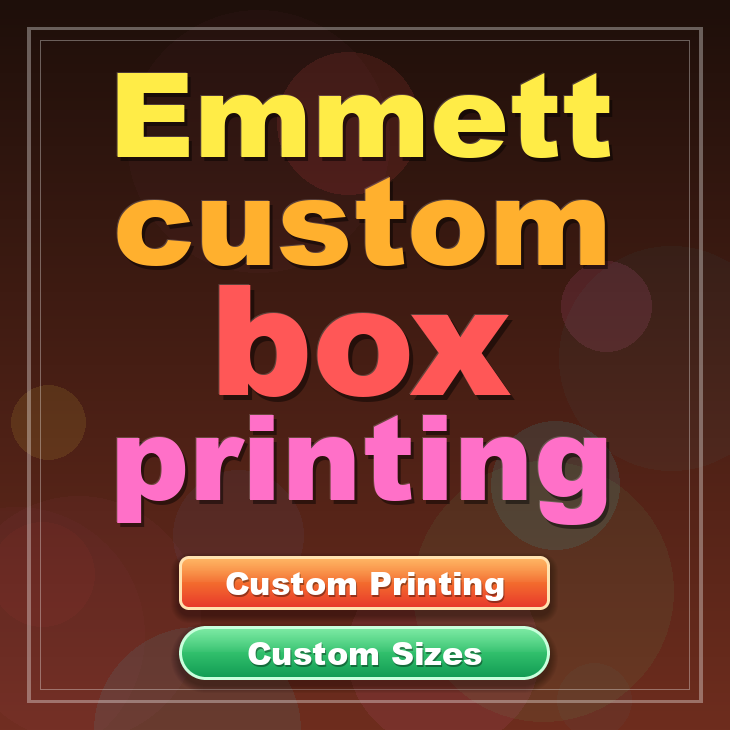 Emmett custom box printing