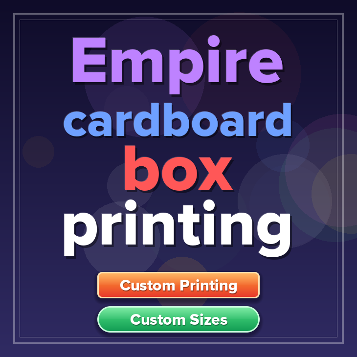 Empire cardboard box printing