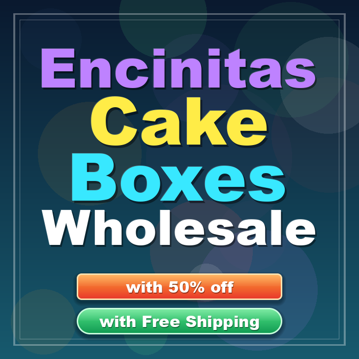 Encinitas cake boxes