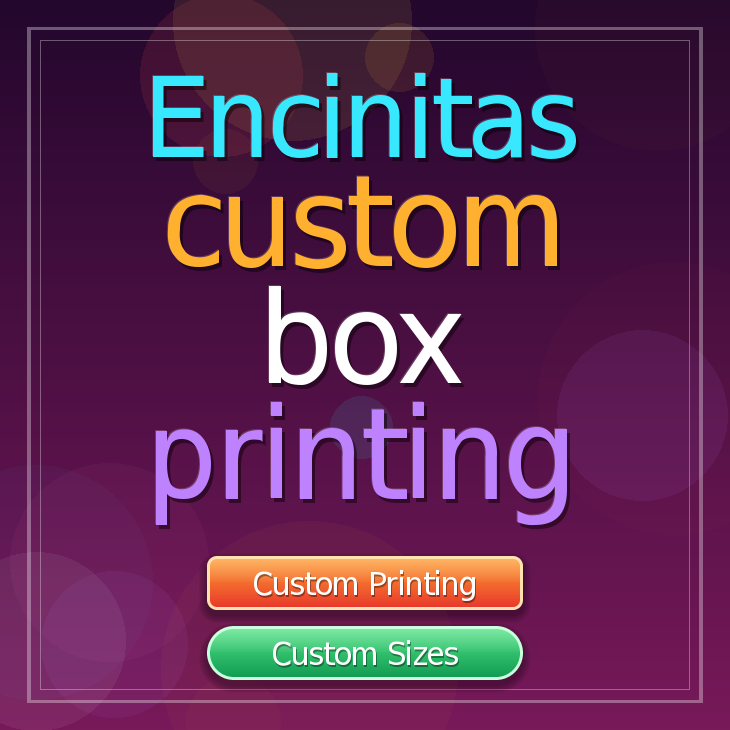 Encinitas custom box printing