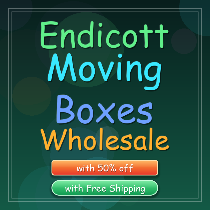 Endicott moving boxes