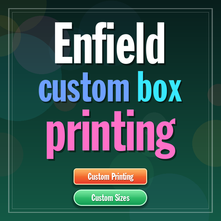 Enfield custom box printing