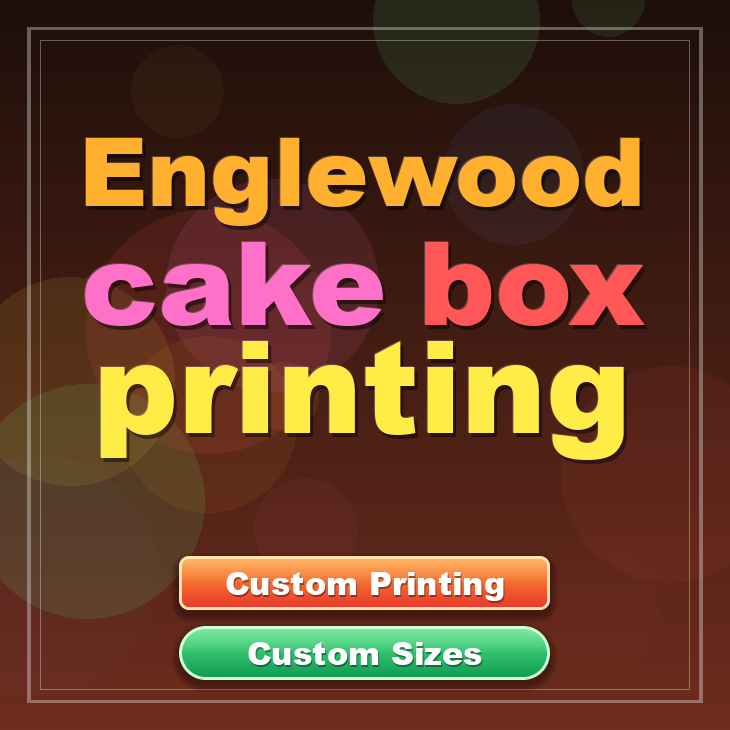 Englewood cake box printing