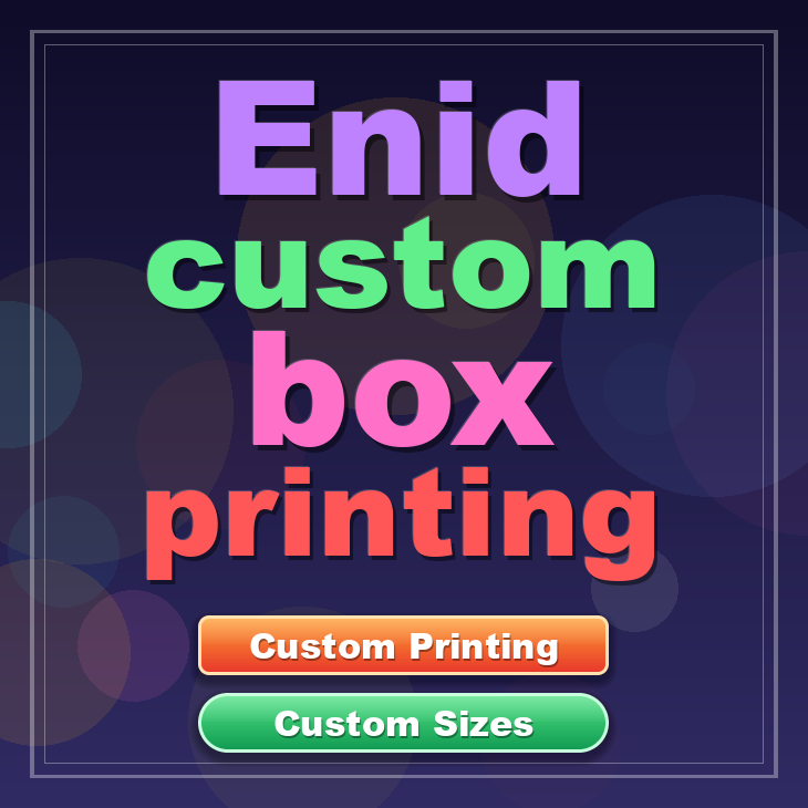 Enid custom box printing