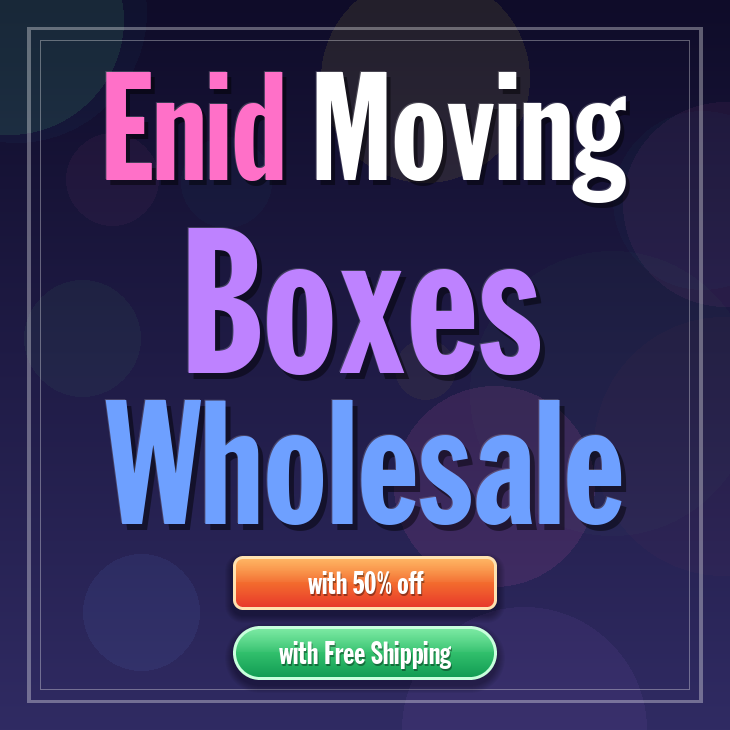 Enid moving boxes