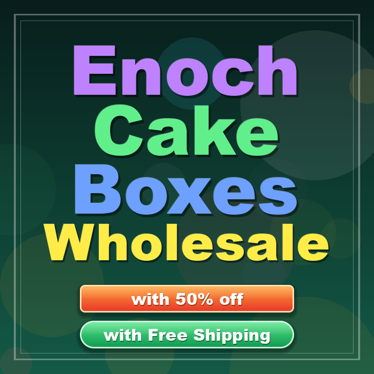 Enoch cake boxes